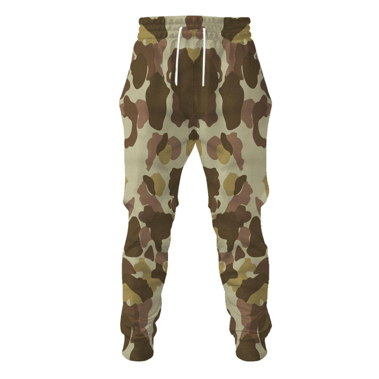 American M1942 (P-42) Frogskin Duck Hunter??� Pattern Marine Marine Raiders World War 2 (WWII) Beach Camo - DucG