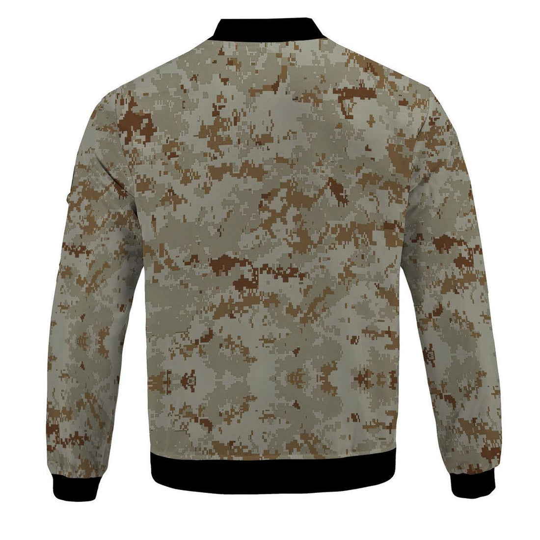 American Marine Pattern Desert CAMO Bomber Jacket - DucG