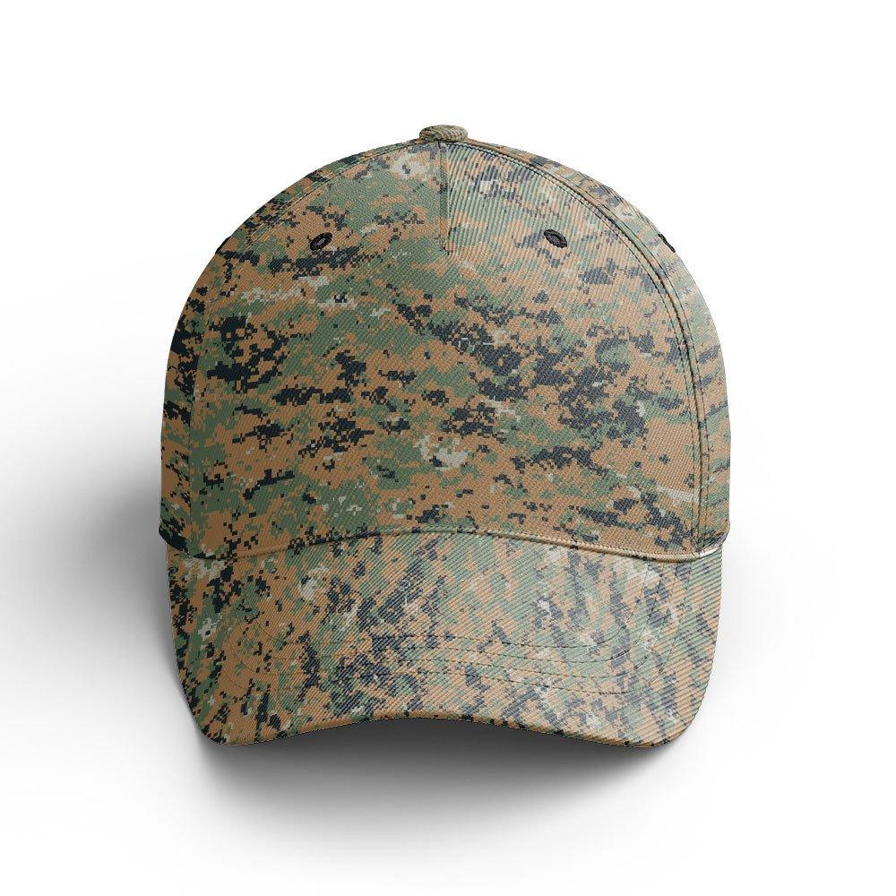 American Marpat Marine Woodland Camo Cap - DucG