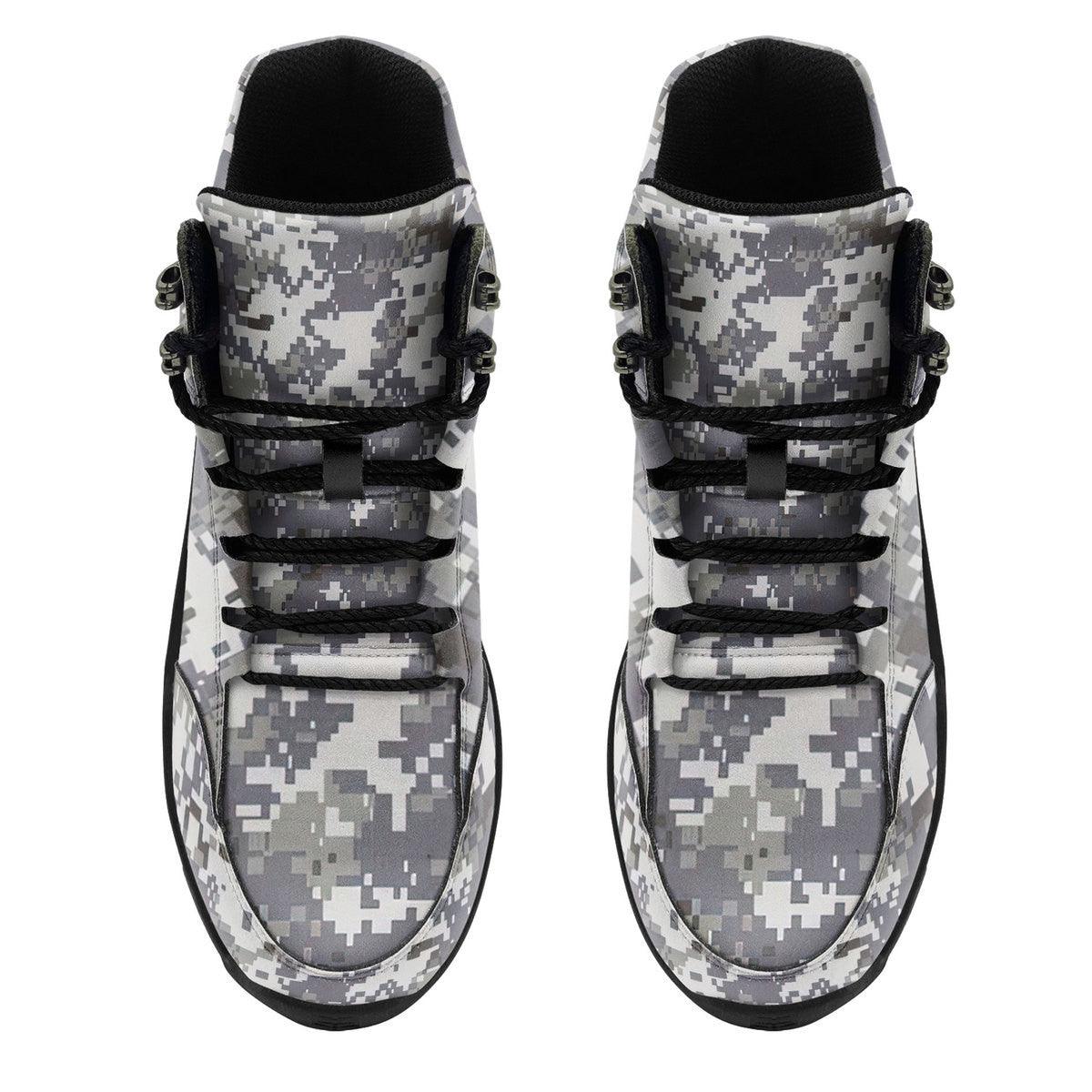 American Navy Working Uniform (NWU) Type I Camo Hiking Shoes - DucG