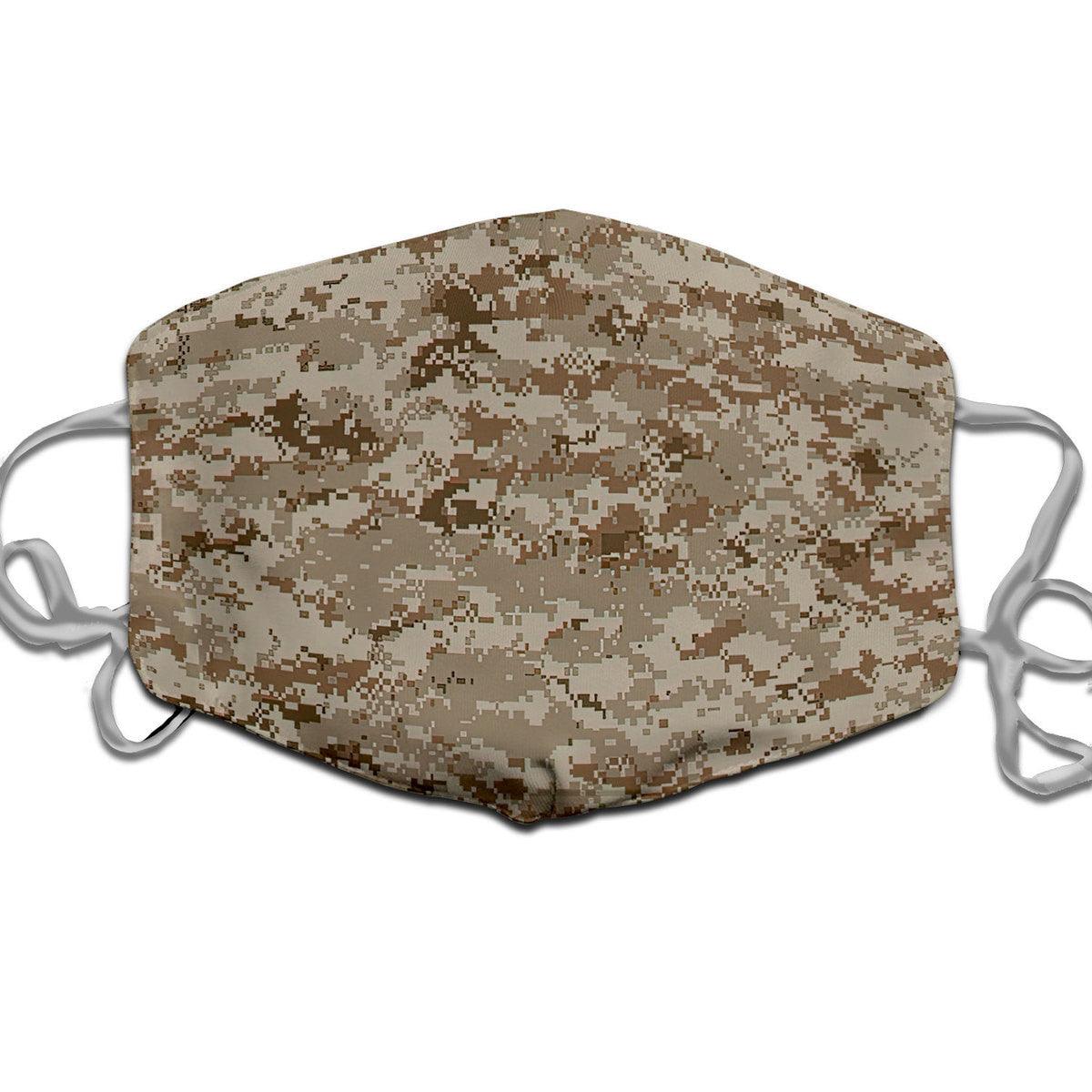 American Navy Working Uniform (NWU) Type II Camo Face Mask - DucG