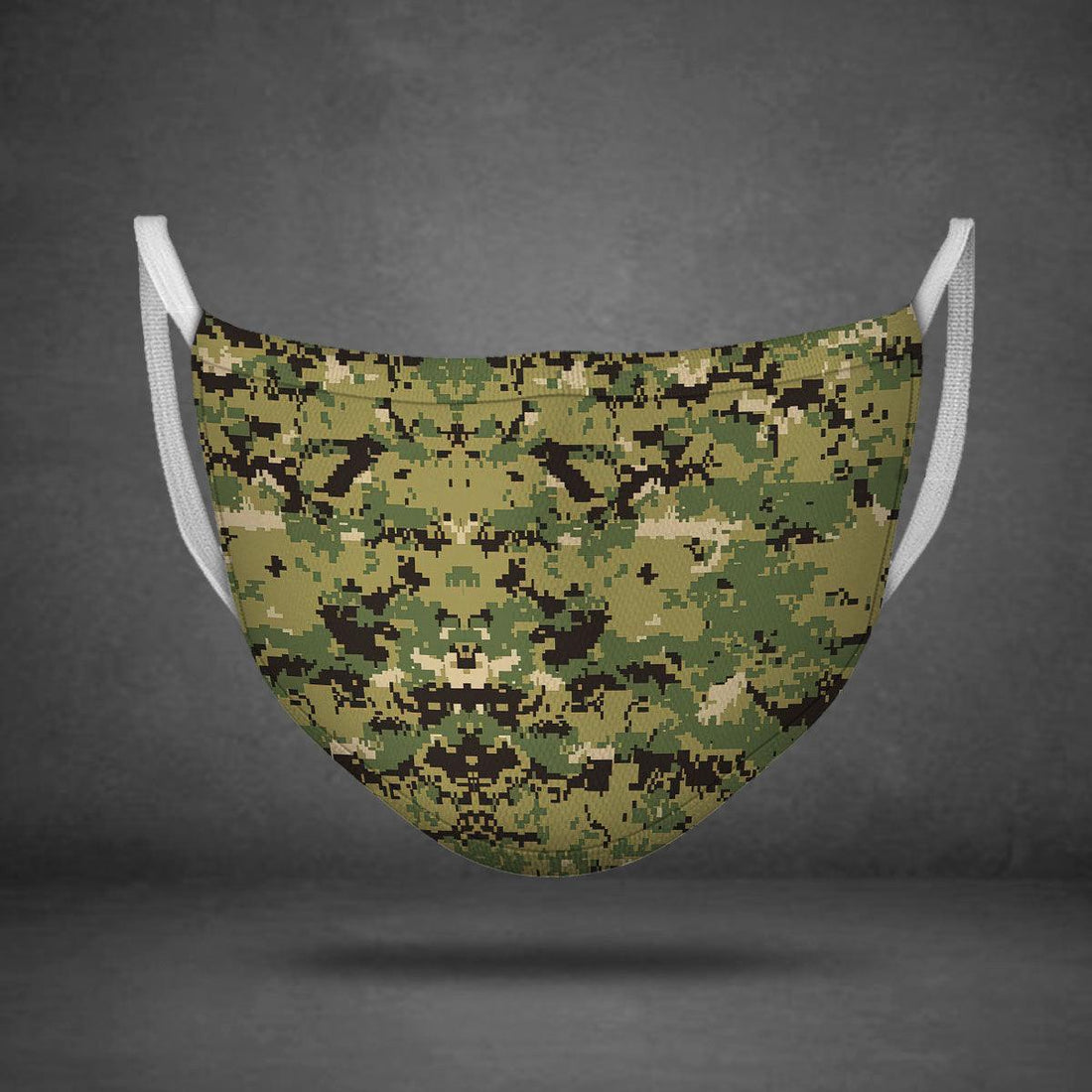 American Navy Working Uniform (NWU) Type III (AOR-2) Woodland Camo Face Mask - DucG