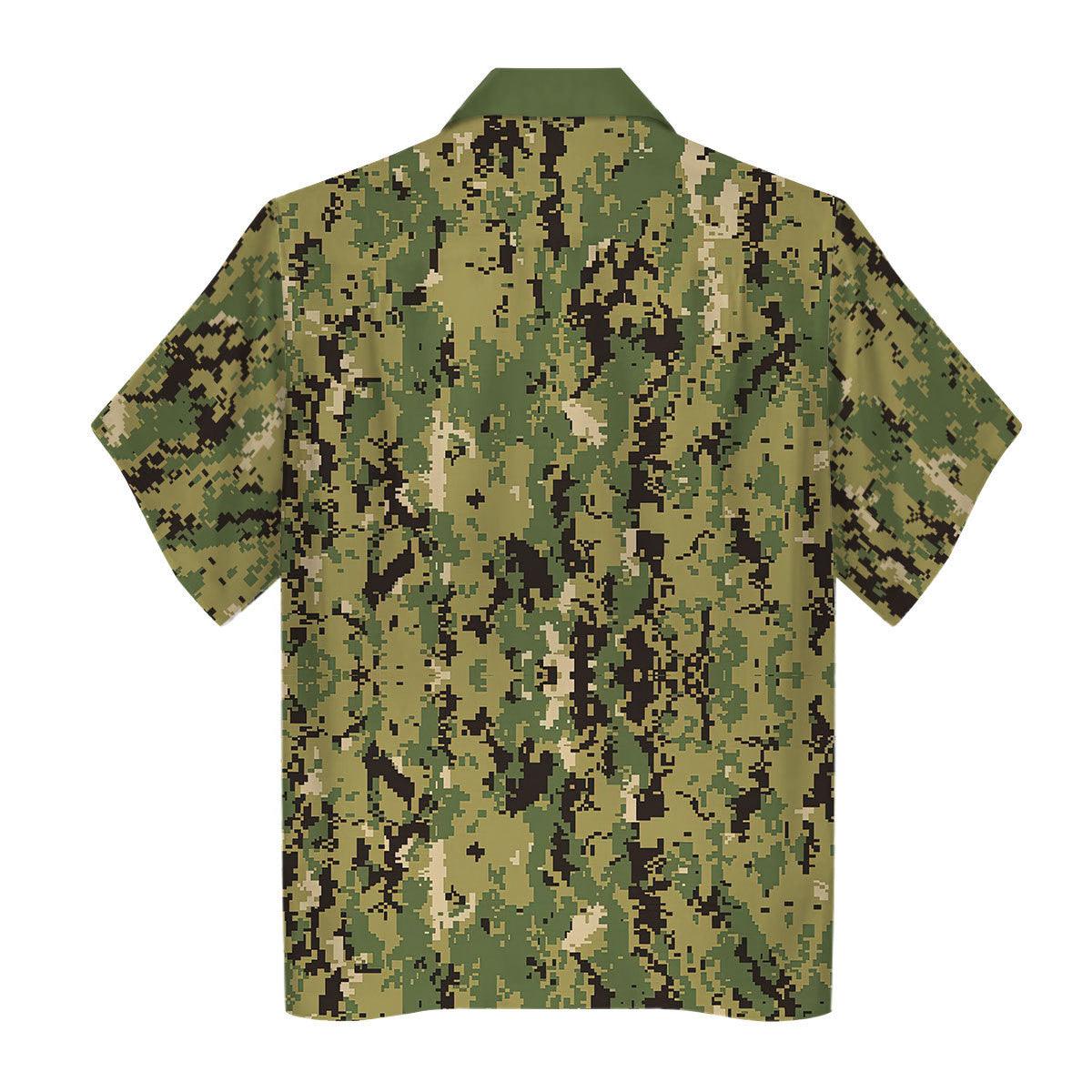 American Navy Working Uniform (NWU) Type III (AOR-2) Woodland Camo - OodieGang