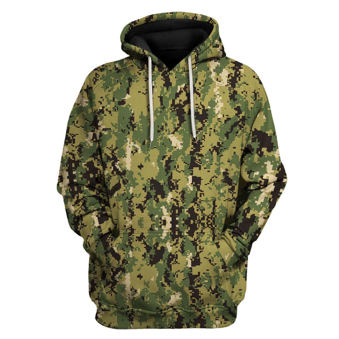 American Navy Working Uniform (NWU) Type III (AOR-2) Woodland Camo - OodieGang