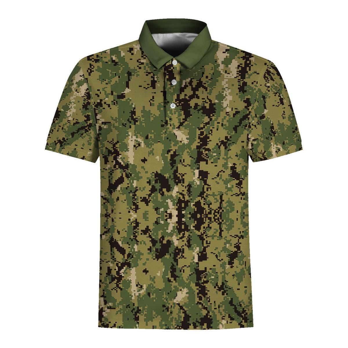 American Navy Working Uniform (NWU) Type III (AOR-2) Woodland Camo - OodieGang