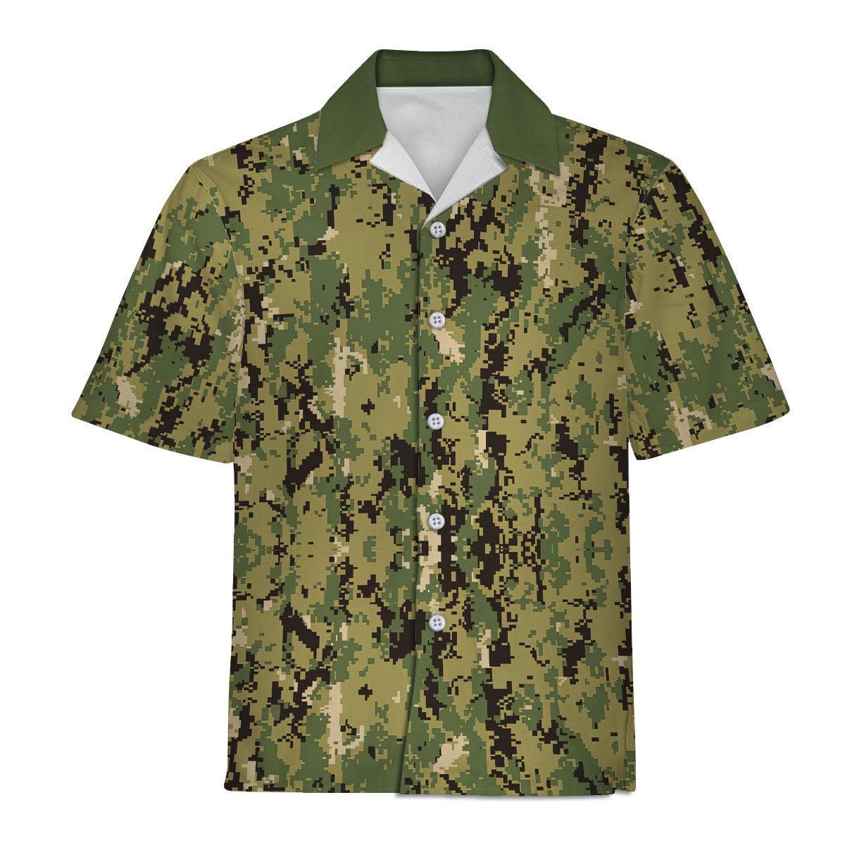 American Navy Working Uniform (NWU) Type III (AOR-2) Woodland Camo - OodieGang