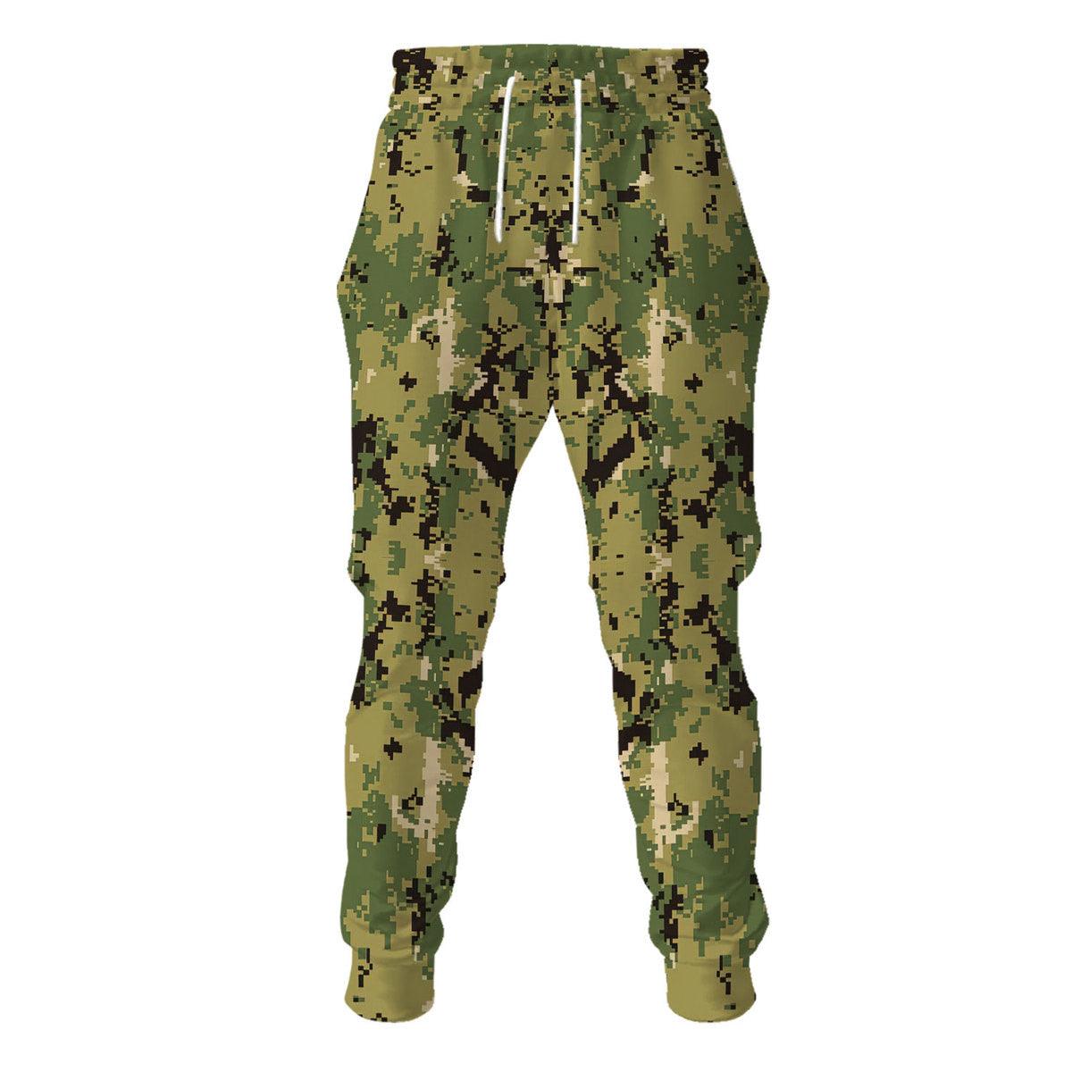 American Navy Working Uniform (NWU) Type III (AOR-2) Woodland Camo - OodieGang