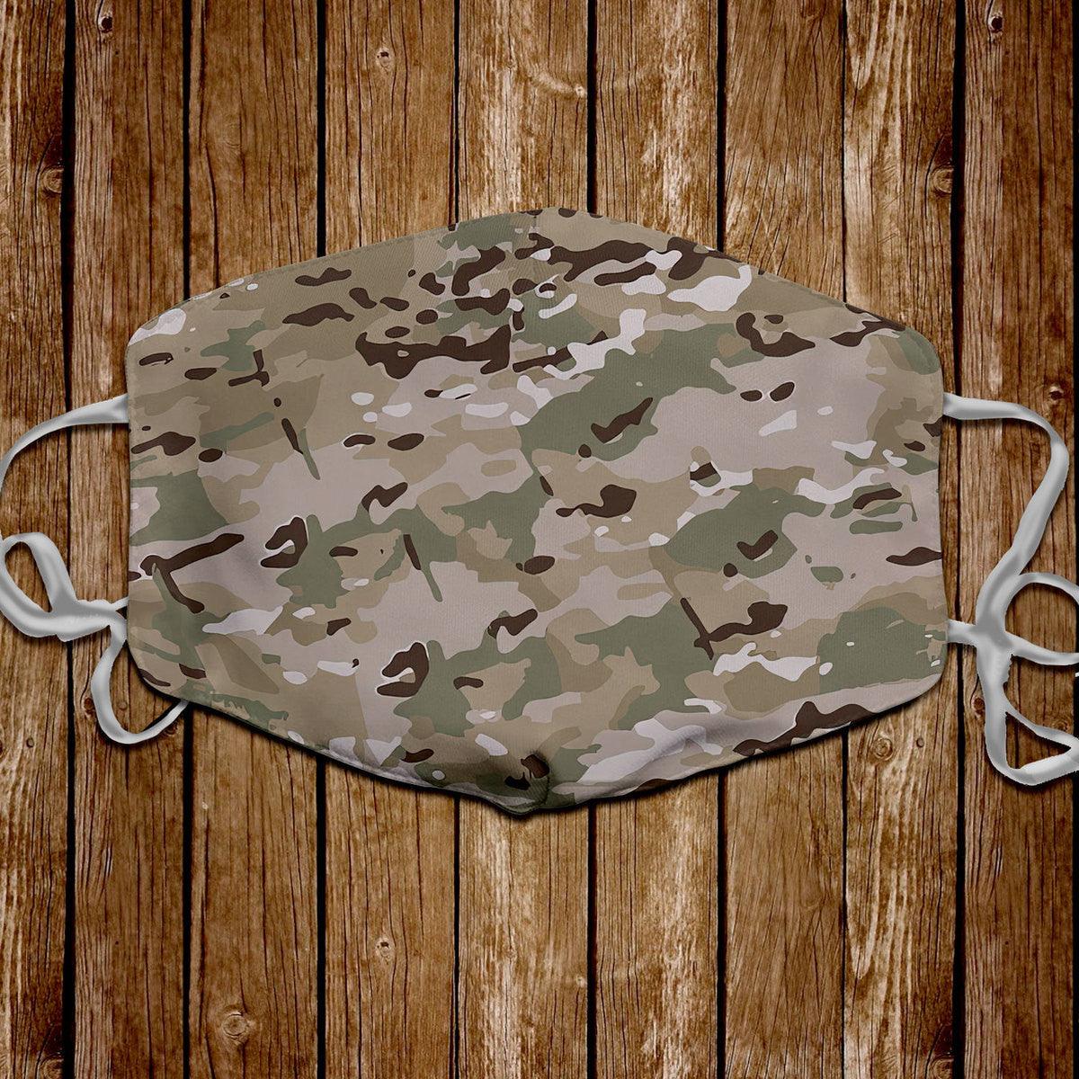 American Operational Camouflage Pattern (OCP) Face Mask - DucG