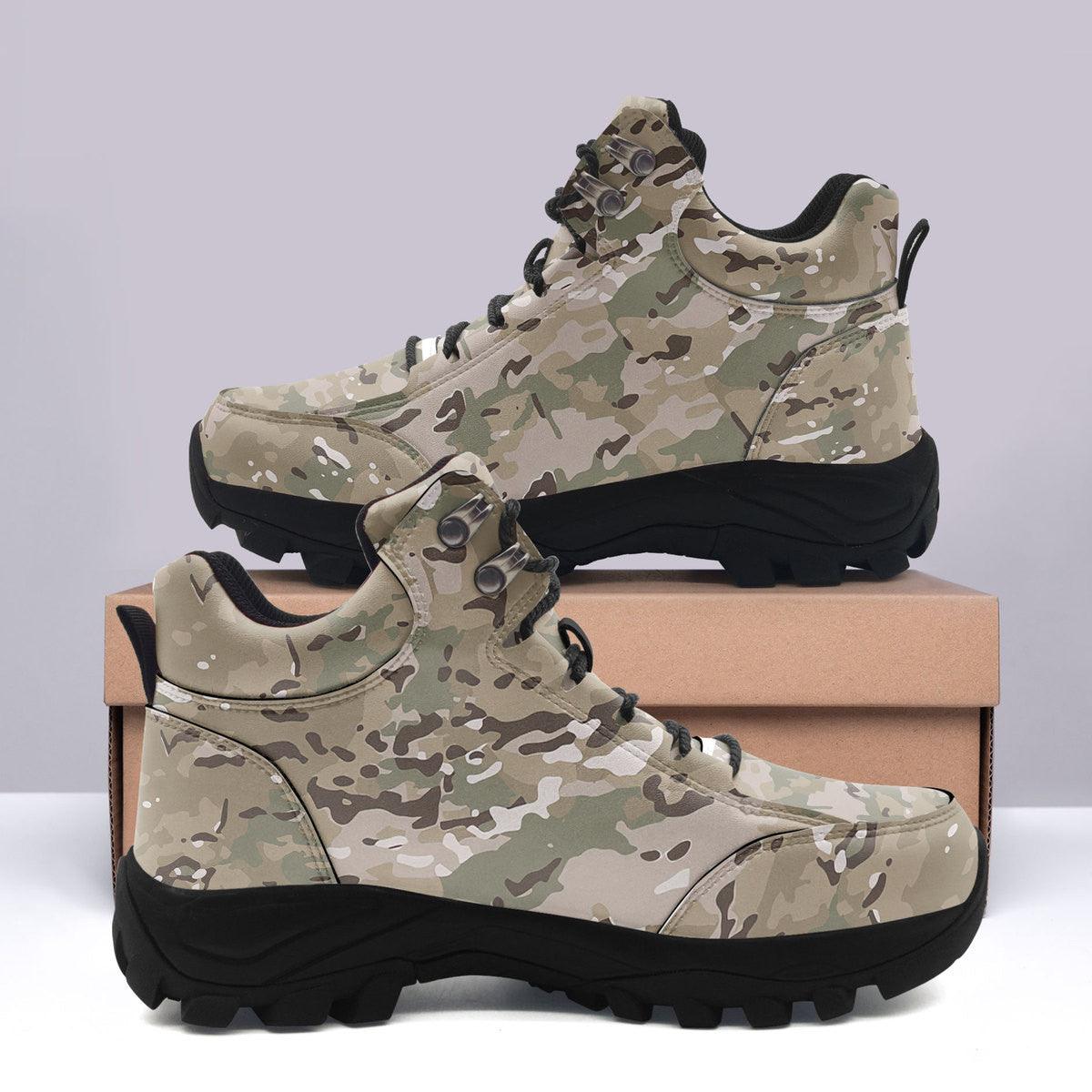American Operational Camouflage Pattern (OCP) Hiking Shoes - DucG