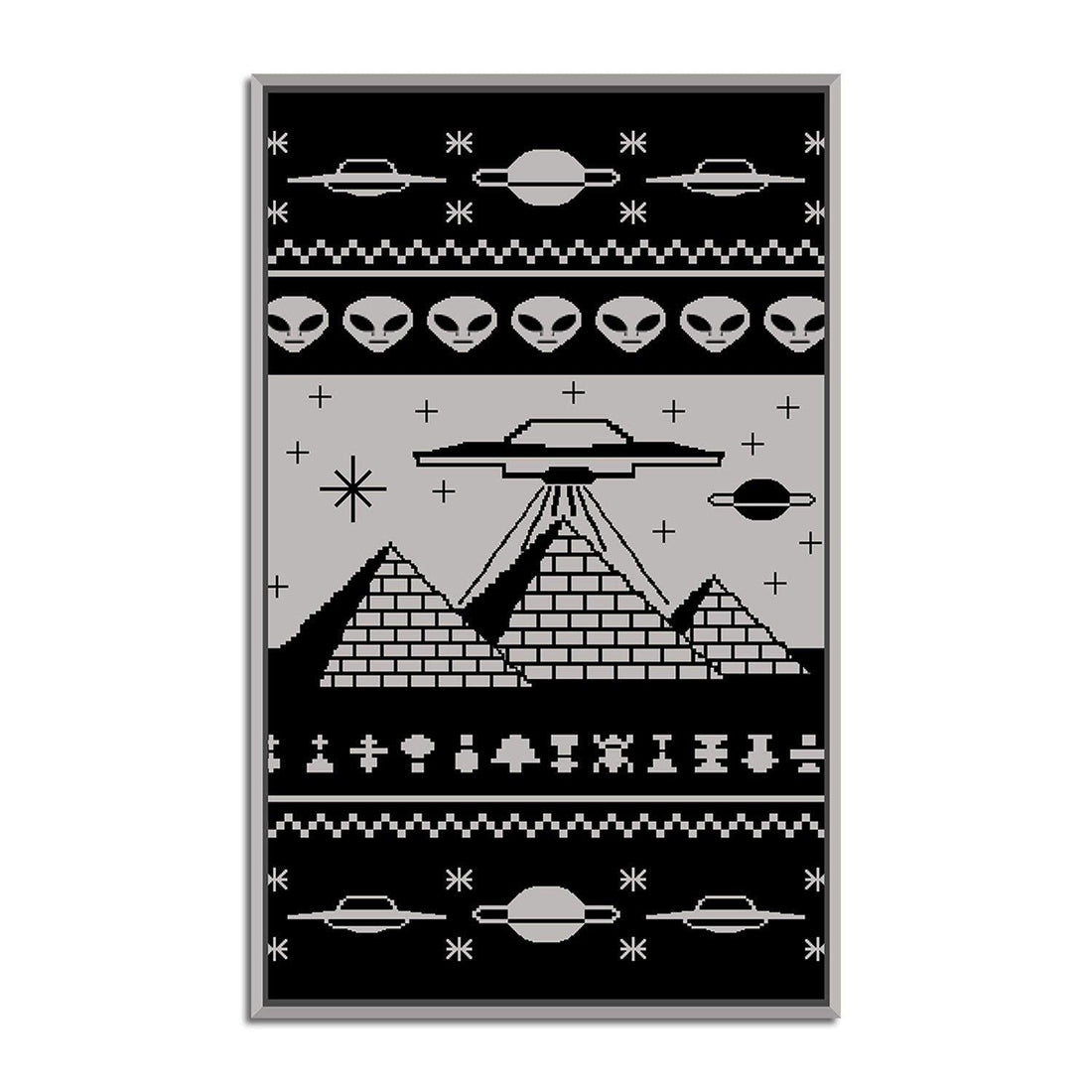 Ancient Aliens Pyramid Rug - DucG