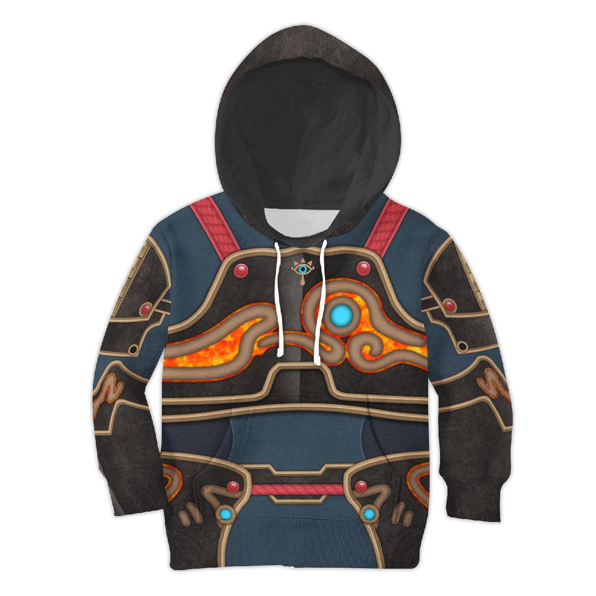 Ancient Armor - Breath of the Wild Kid Tops Hoodie Sweatshirt T-Shirt - Gearhomie.com