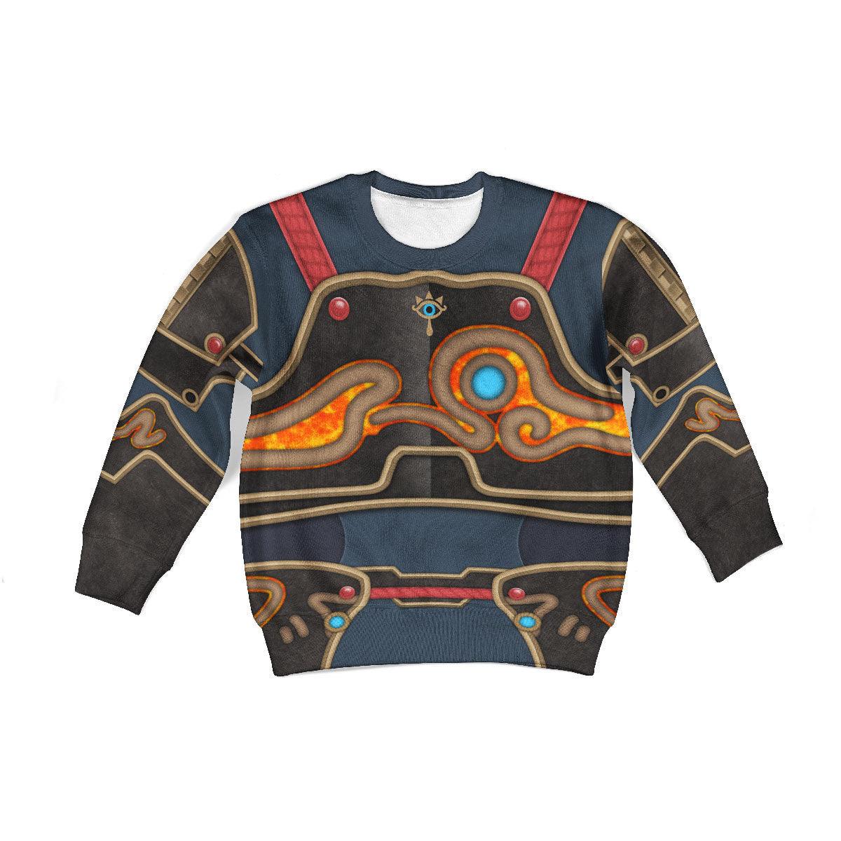 Ancient Armor - Breath of the Wild Kid Tops Hoodie Sweatshirt T-Shirt - Gearhomie.com