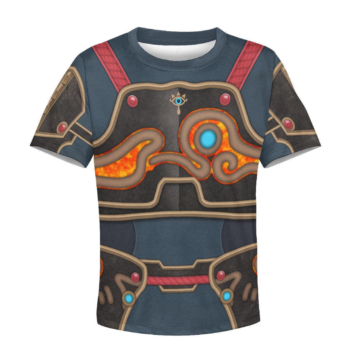 Ancient Armor - Breath of the Wild Kid Tops Hoodie Sweatshirt T-Shirt - Gearhomie.com