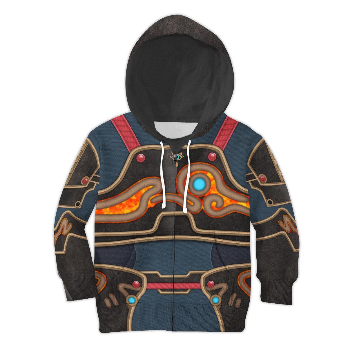 Ancient Armor - Breath of the Wild Kid Tops Hoodie Sweatshirt T-Shirt - Gearhomie.com