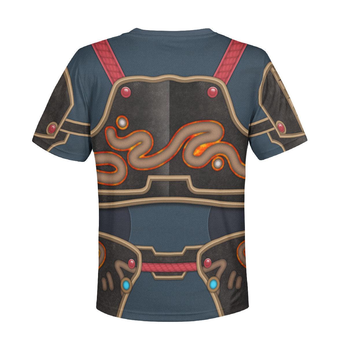 Ancient Armor - Breath of the Wild Kid Tops Hoodie Sweatshirt T-Shirt - Gearhomie.com