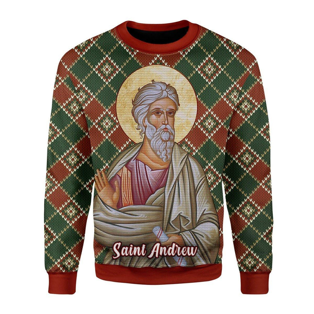 Andrew the Apostle Christmas Sweater - DucG