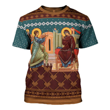 Annunciation of the Mother of God T-shirt - DucG