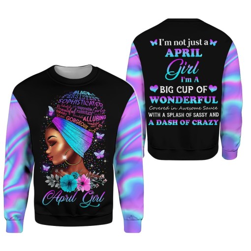 April Girl 3D All Over Printed Clothes DHHA110903 - 2