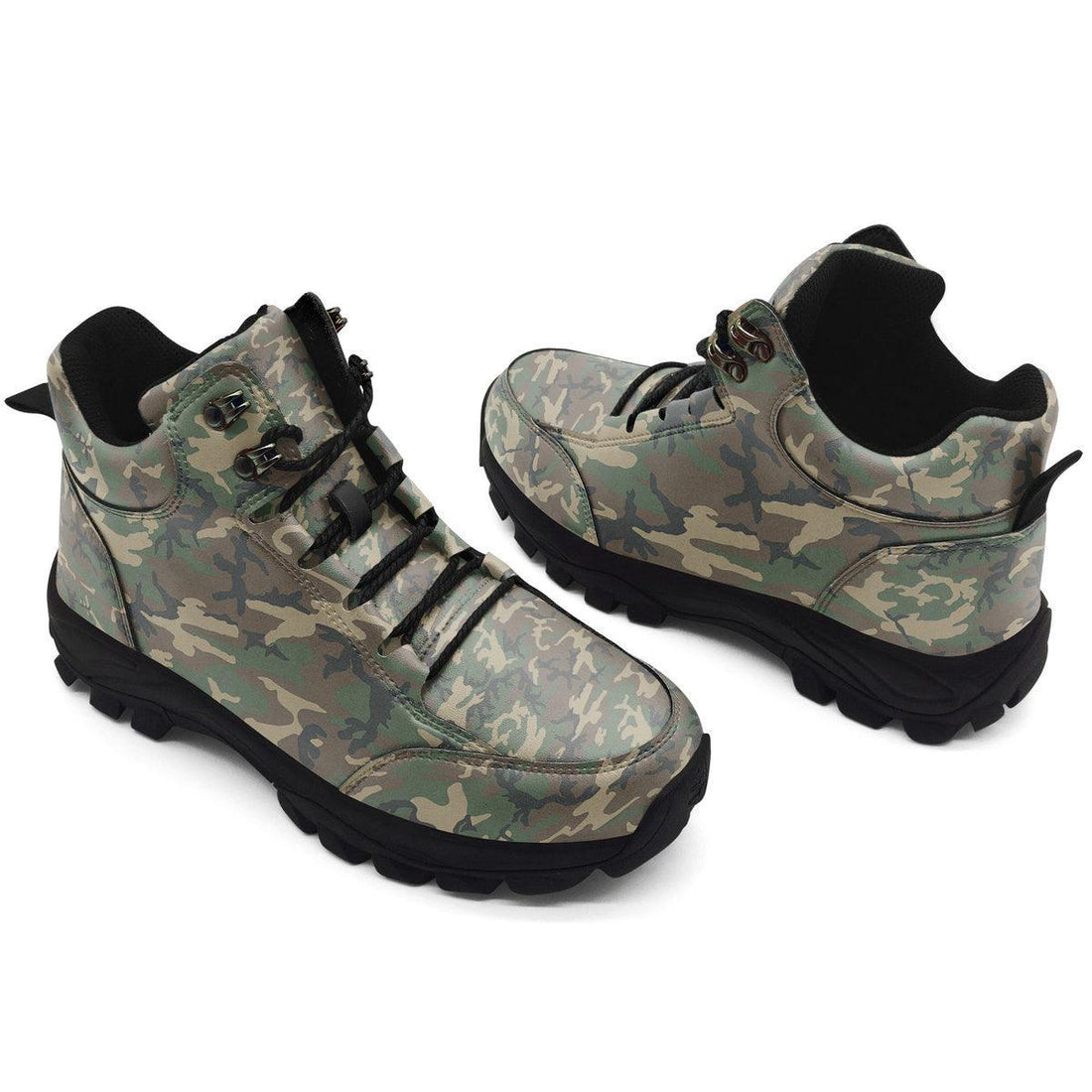 Army of the Republic of Vietnam Special Force South Tiger Stripe CAMO Hiking Shoes - DucG
