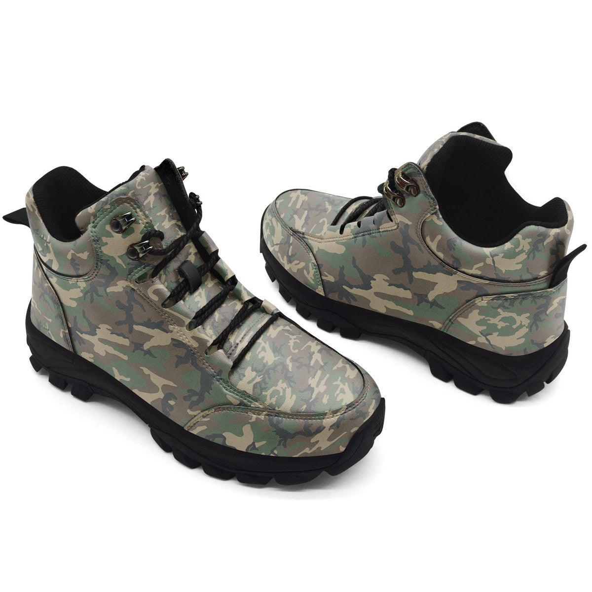 Army of the Republic of Vietnam Special Force South Tiger Stripe CAMO Hiking Shoes - DucG