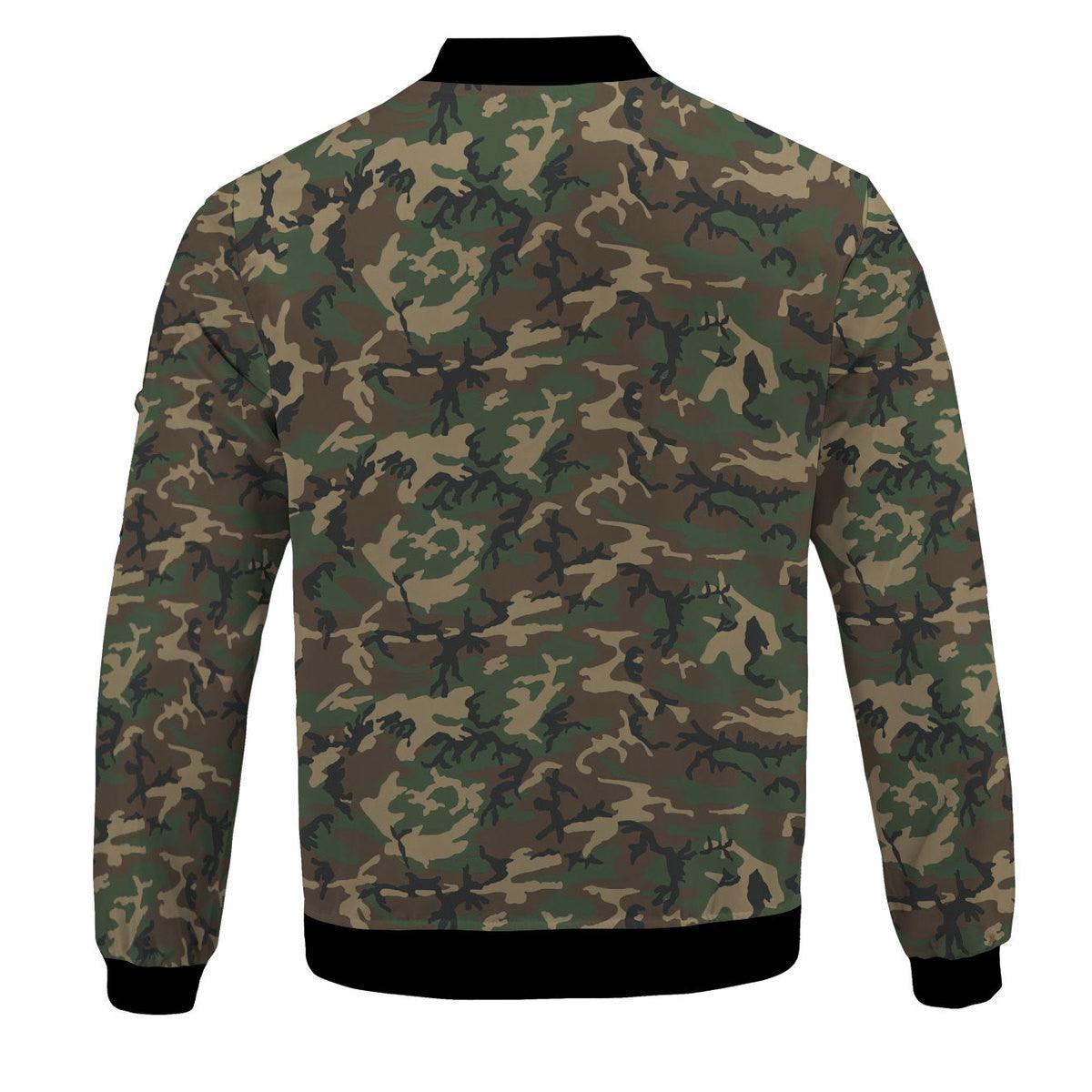 Army of the Republic of Vietnam Special Force South Vietnam Special Forces Tiger Stripe CAMO Bomber Jacket - DucG
