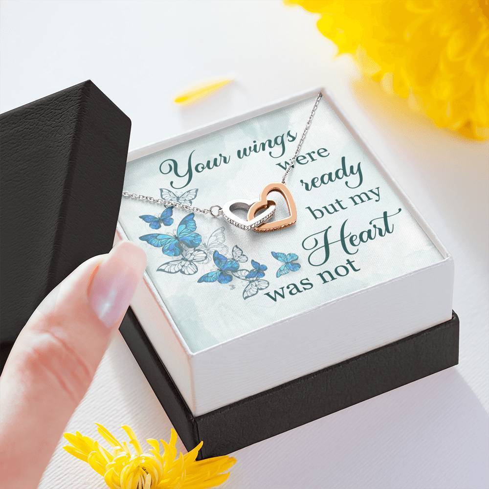 Your Wings Were Ready Necklace Jewelry