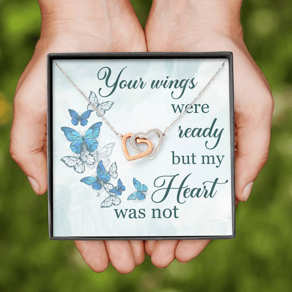 Your Wings Were Ready Necklace Jewelry