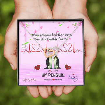 Nurse When Penguins Find Their Mate They Stay Together Forever Necklace