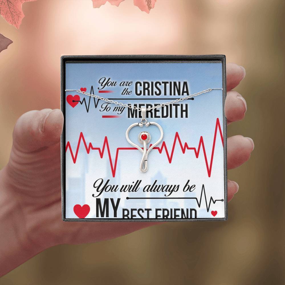Personalized You Are The Cristina To My Meredith Bestfriend Gift Jewelry