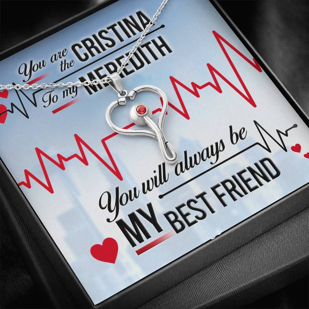 Personalized You Are The Cristina To My Meredith Bestfriend Gift Jewelry