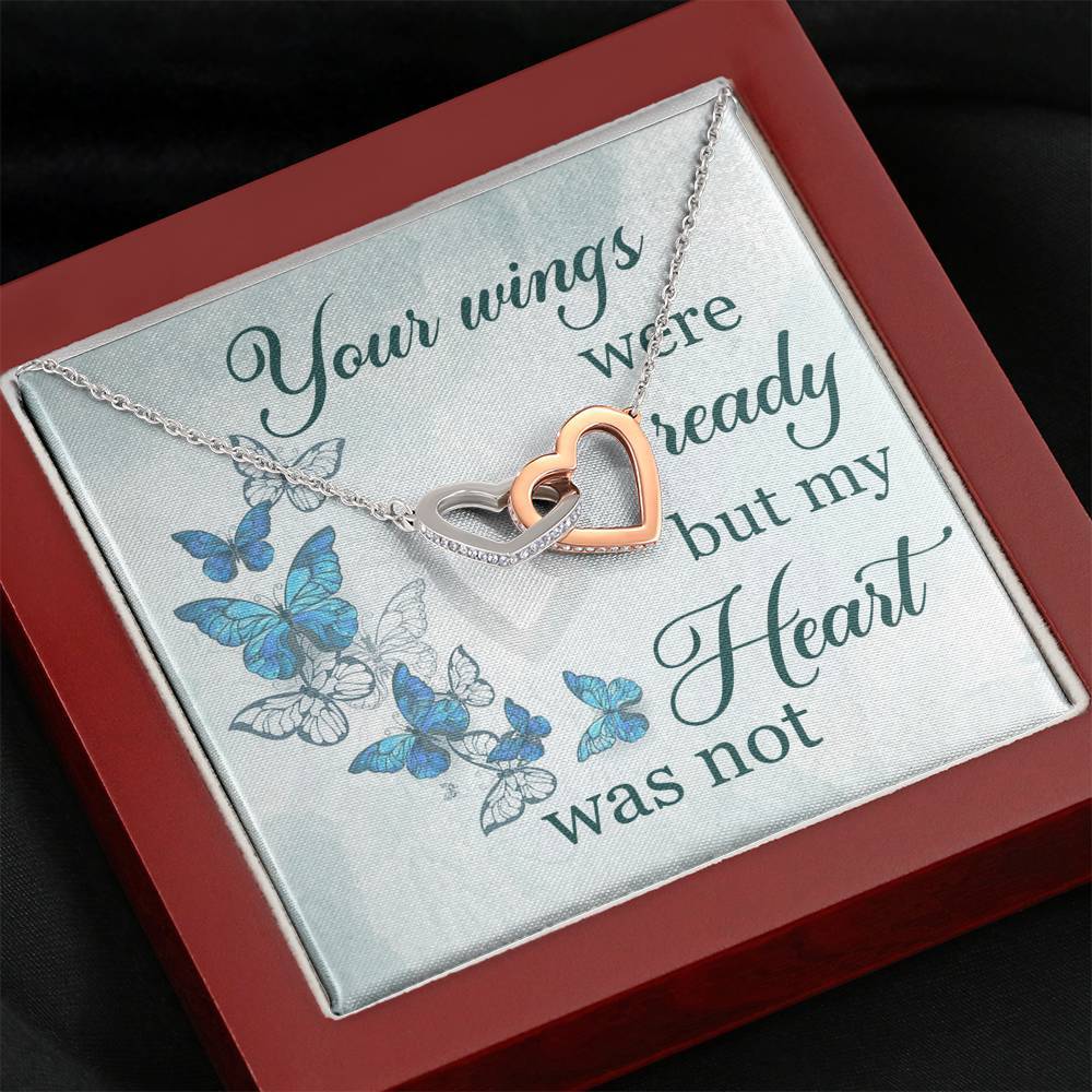 Your Wings Were Ready Necklace Jewelry