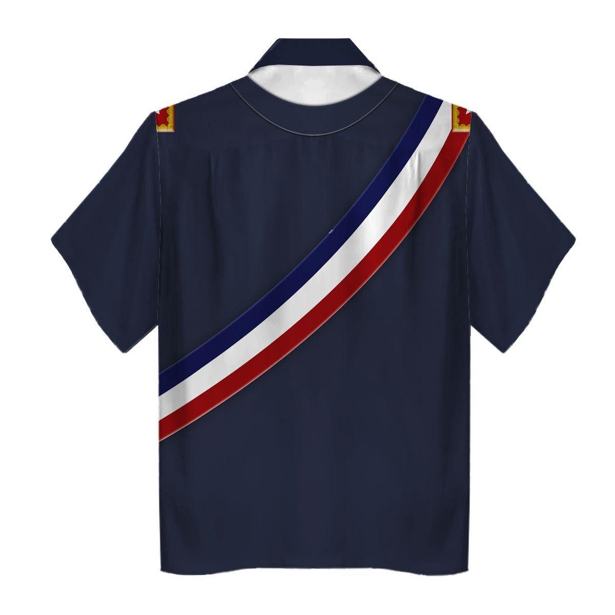 Augusto Pinochet Ugarte Chilean General Former President of Chile Unisex Hawaiian Shirt - Gearhomie.com