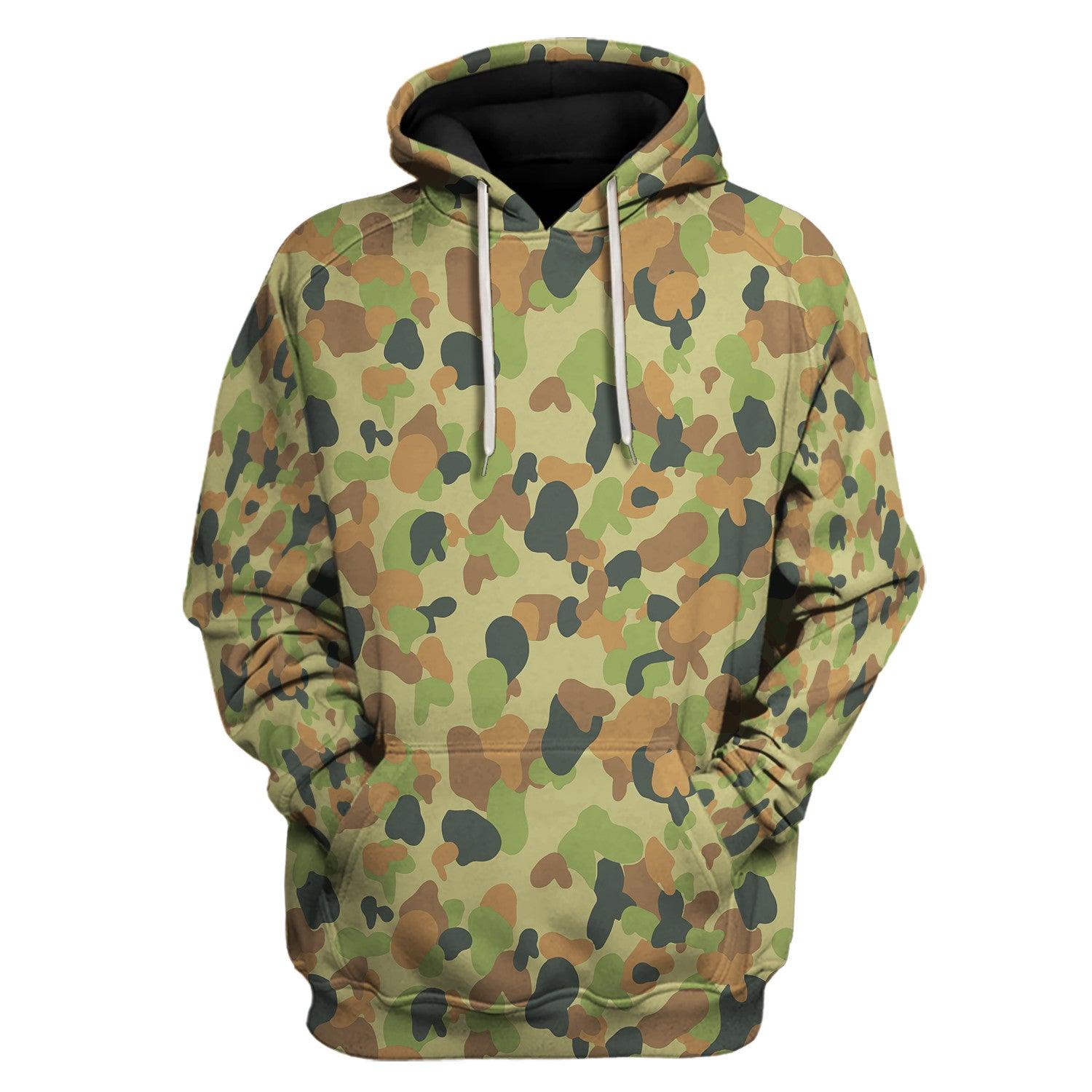 Australian AUSCAM Disruptive Pattern Camouflage Uniform Jelly Bean Camo Or Hearts And Bunnies - DucG