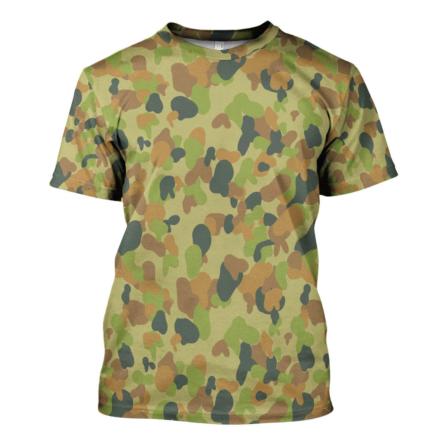 Australian AUSCAM Disruptive Pattern Camouflage Uniform Jelly Bean Camo Or Hearts And Bunnies - DucG
