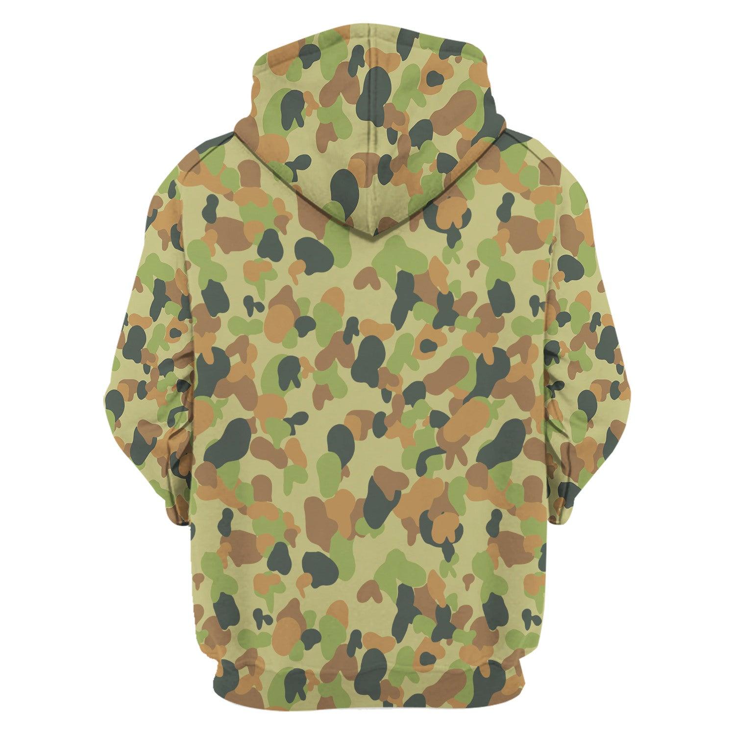 Australian AUSCAM Disruptive Pattern Camouflage Uniform Jelly Bean Camo Or Hearts And Bunnies - DucG