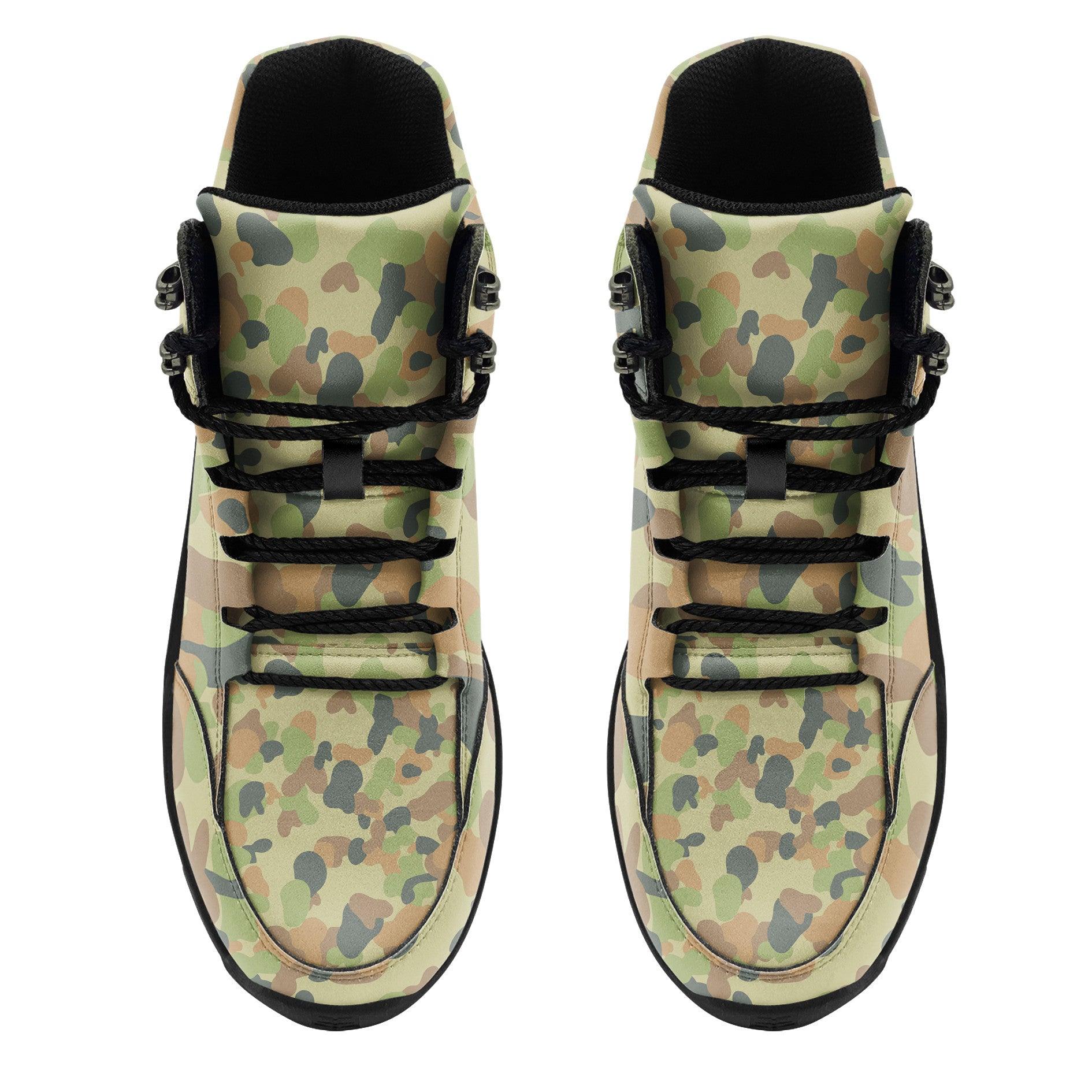 Australian AUSCAM Disruptive Pattern Camouflage Uniform Jelly Bean Camo Or Hearts And Bunnies Hiking Shoes - OodieGang