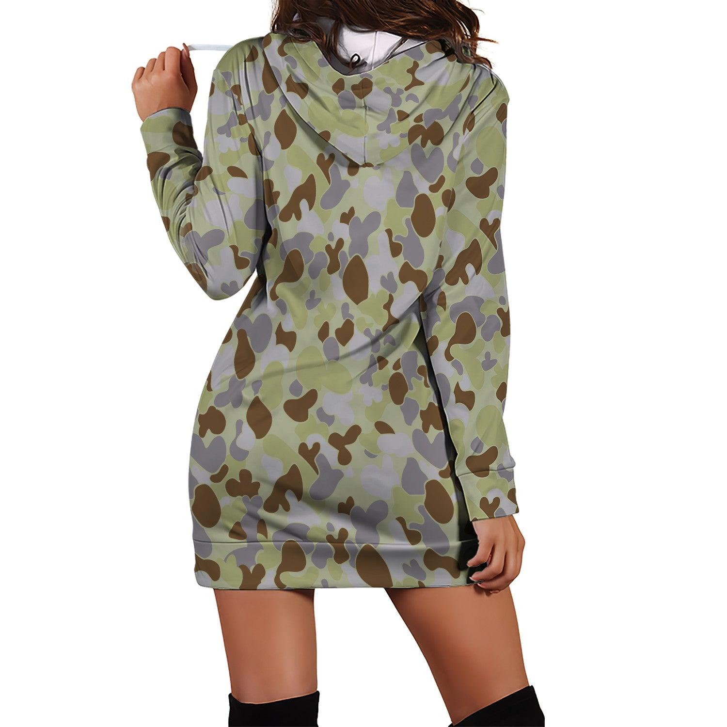 Australian Disruptive Pattern Desert Uniform Dress Hoodie - DucG