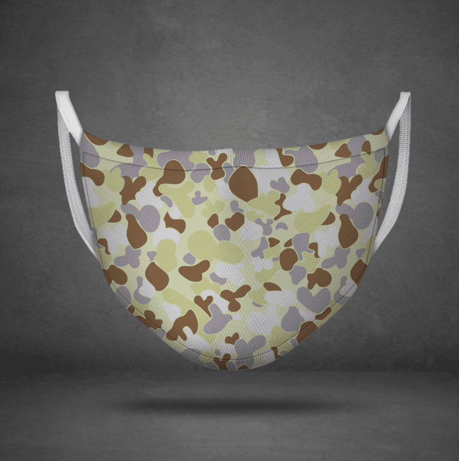 Australian Disruptive Pattern Desert Uniform Face Mask - DucG