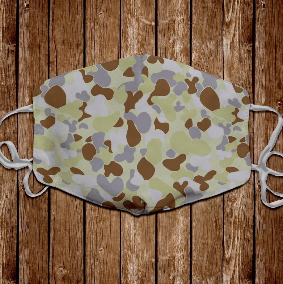 Australian Disruptive Pattern Desert Uniform Face Mask - DucG