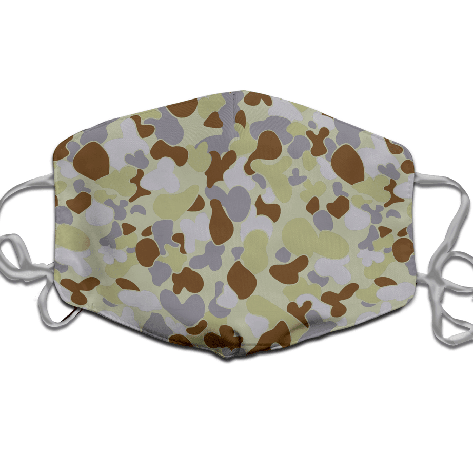 Australian Disruptive Pattern Desert Uniform Face Mask - DucG