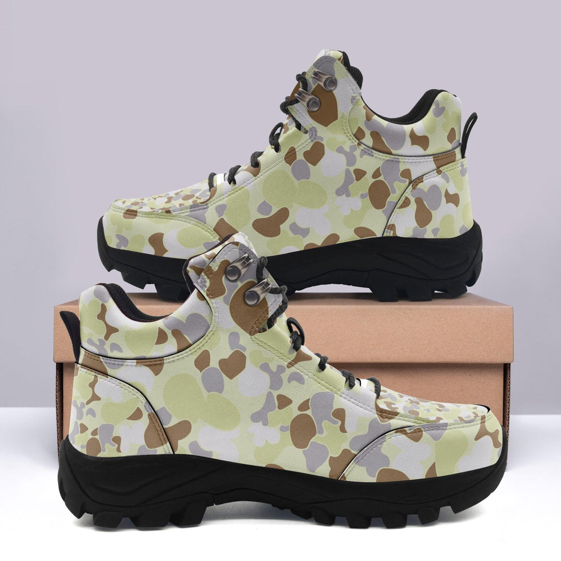 Australian Disruptive Pattern Desert Uniform Hiking Shoes - OodieGang