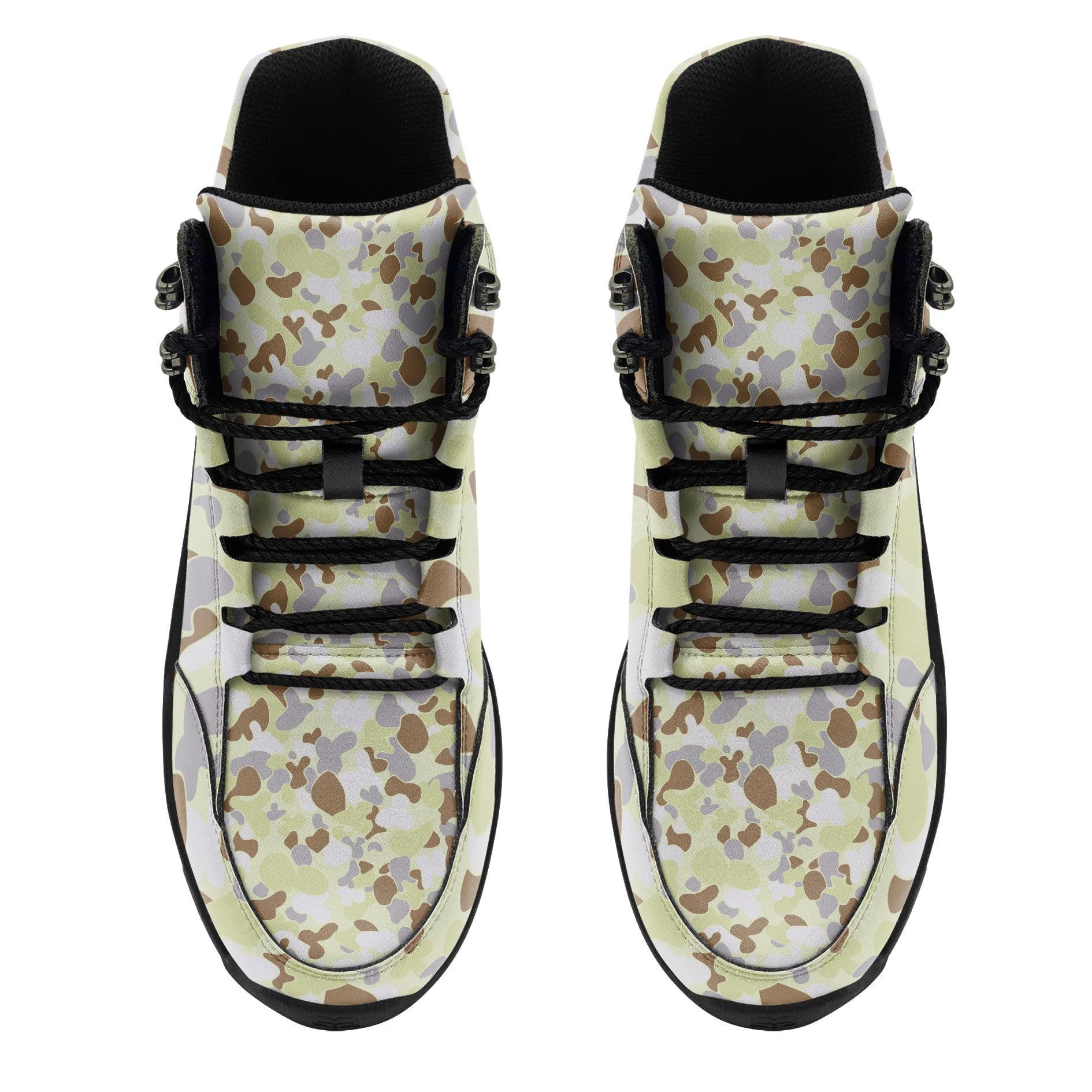 Australian Disruptive Pattern Desert Uniform Hiking Shoes - DucG
