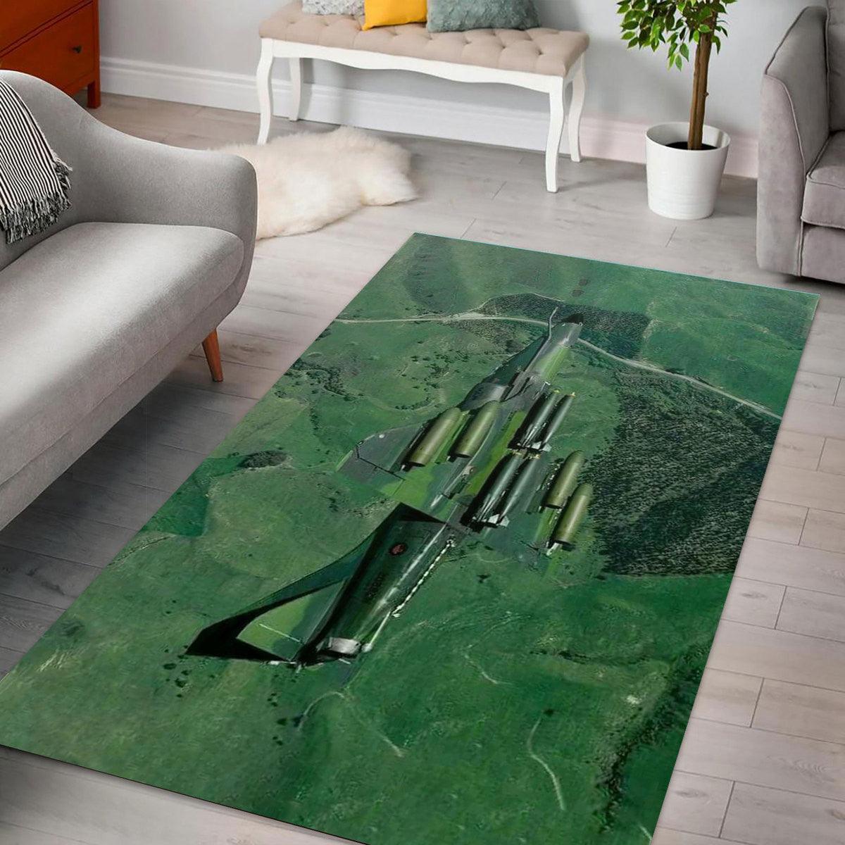 Aviation Camouflage Rug - DucG