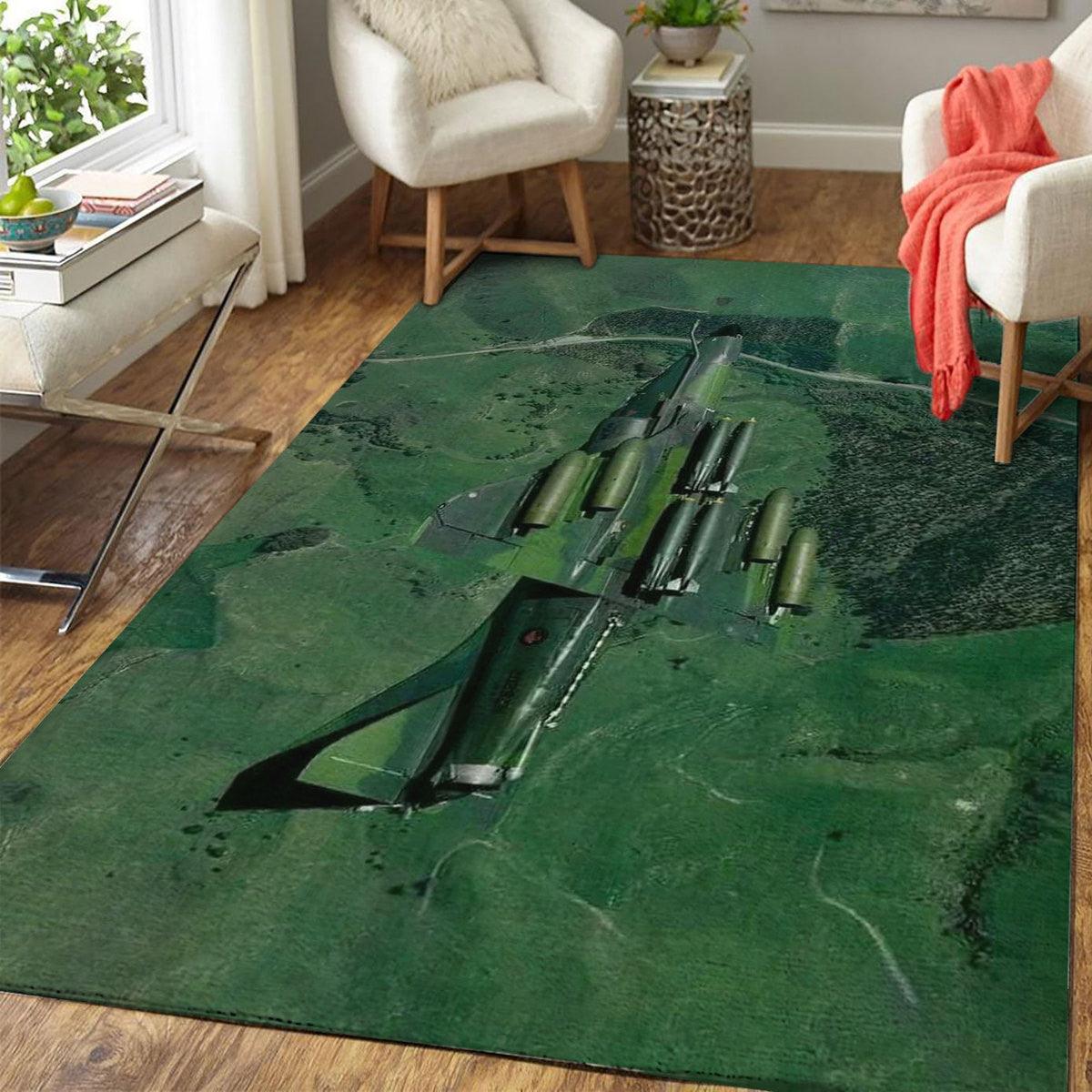 Aviation Camouflage Rug - DucG