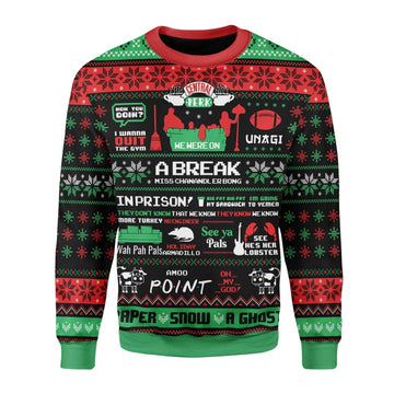 YMskins Christmas Sweater Friend 3D Apparel