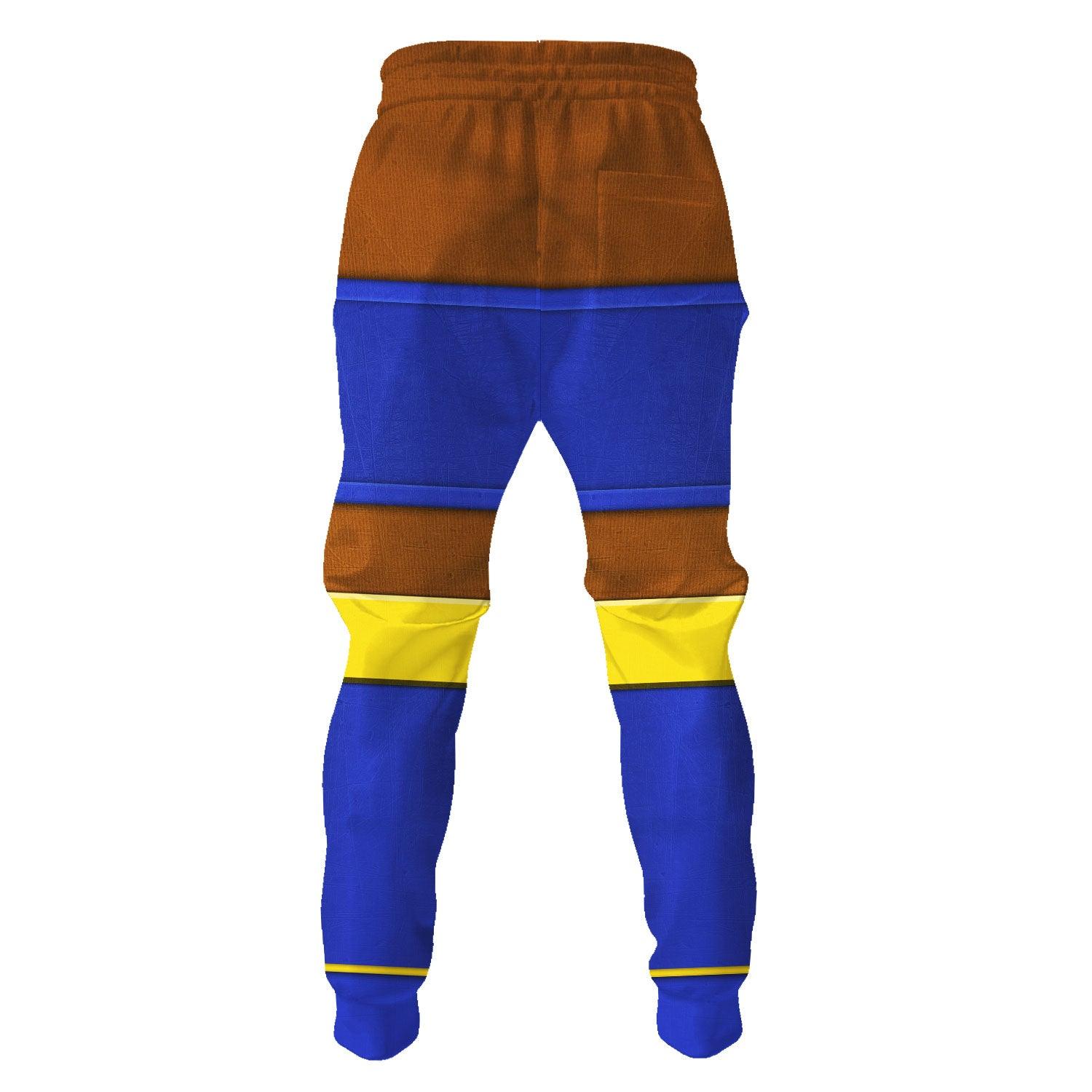 Beetlemon Digimon Frontier Hoodie T-shirt Sweatpants Cosplay - DucG