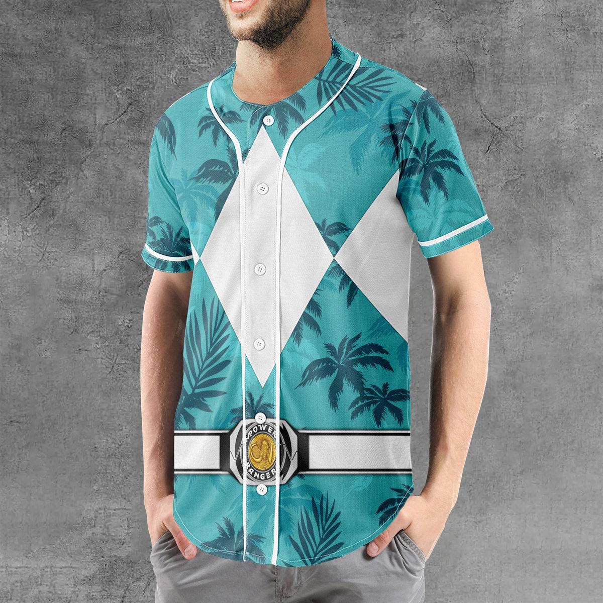 Belt Black Ranger x Tommy Vercetti MLB Jersey Shirt Beach Shorts - Gearhomie.com