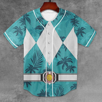 Belt Red Ranger x Tommy Vercetti MLB Jersey Shirt Beach Shorts - Gearhomie.com