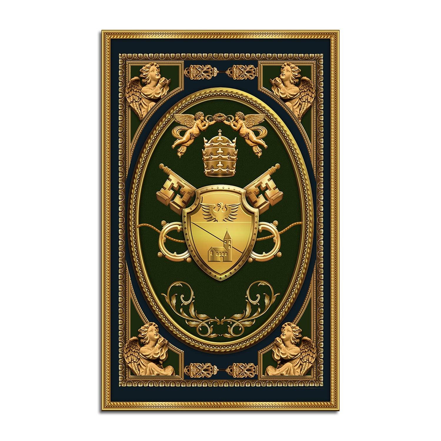 Benedict XV Coat Of Arms Rug - DucG