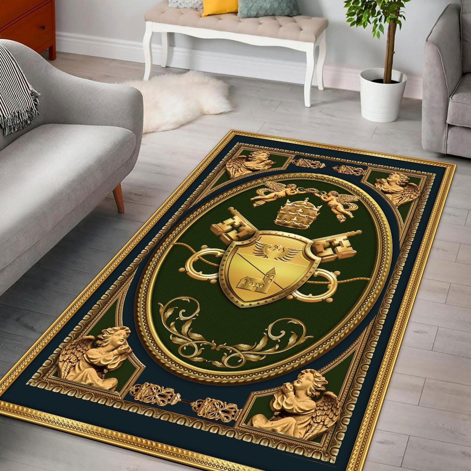 Benedict XV Coat Of Arms Rug - DucG